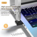 180 Degree Elbow USB C Adapter Type C USB C OTG Converter U Shape USB 3.0 Type C Charging Data Cable Adapter Phone Connector.