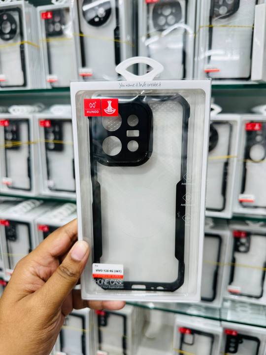 Xundd Case For Vivo Y28 4G Case Shockproof Transparent Bumper Back Phone Cover
