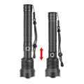XHP70 High Powerful Zoomable Focus LED Flashlight Torch Light (Without Battery). 