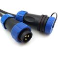 SP21 IP67 3Pin Panel Waterproof Connector Plug Socket Industrial Power Connector. 