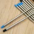 Brand 5 Blue 5 Black Ball point pen ink Refills standard stainless steel School Student Office Gifts Stationery.