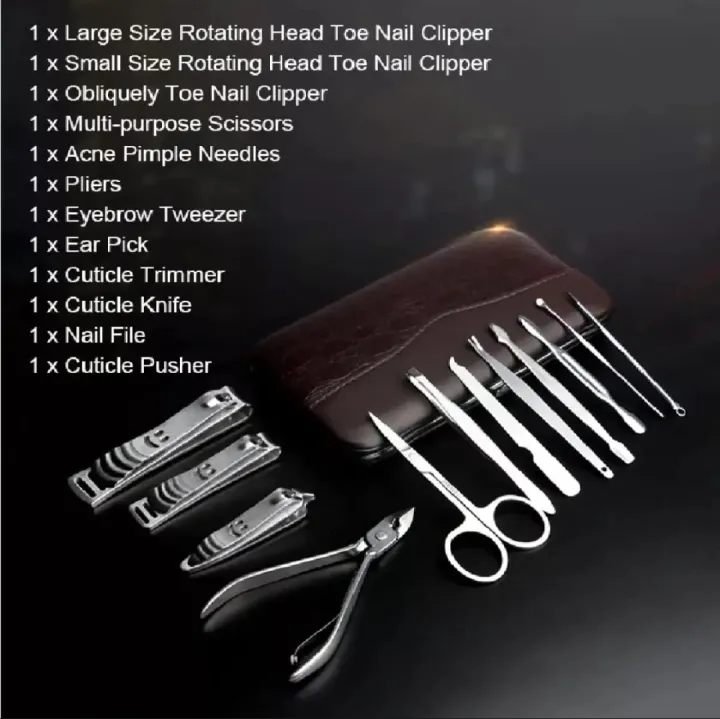 Stainless%20Steel%20Professional%2012Pcs%20Tools%20Set%20Nail%20Clippers,%20Nail%20Scissors%20Grooming%20Kits,%20Nail%20Tools,unique,%20002%20-%20Image%202