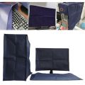 3PCS Dust Cover Desktop Monitor Computer PC Dustproof Case Keyboard Tower.