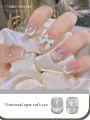 Annies Milk Tea Spar Cat Eye Magnetic Gel Nail Polish Glue 10ml Silver Variety Glue Nail Art Shiny Nail Art Varnish. 