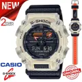 (Ready Stock) G-Shock Men Watch Digital Sport Watch LED Display Water Resistant Shockproof and Waterproof World Time LED Auto Light Sports Square Wrist Watches with 2 Years Warranty GA-900TS-4A. 