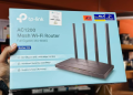 TP-Link Archer C6 Gigabit Dual-Band Wi-Fi Router. 