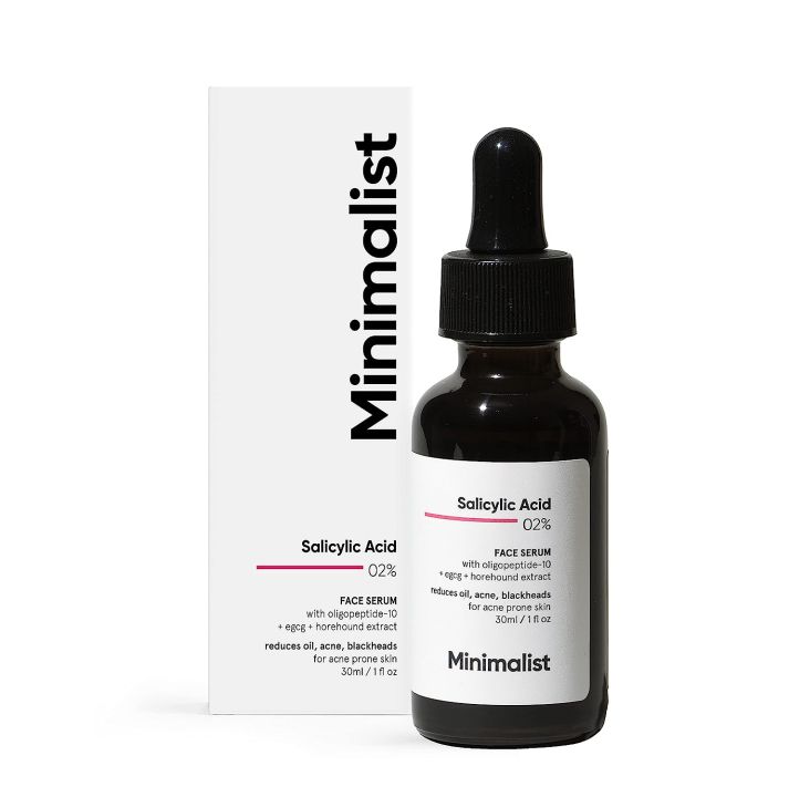 Minimalist skin science  2% Salicylic Acid Serum For Acne, Blackheads & Open Pores-30 ml