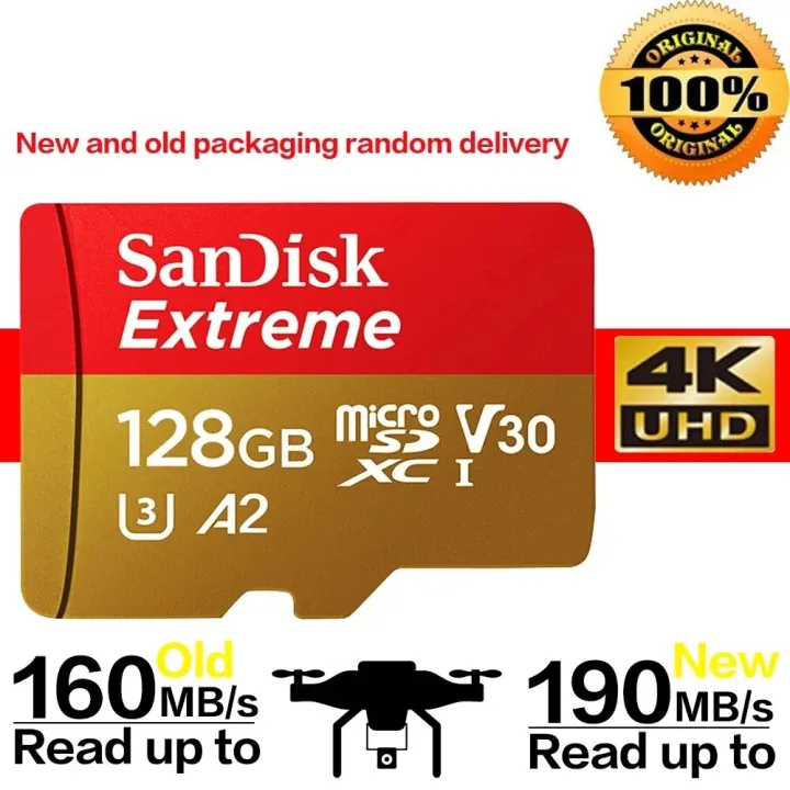 Sandisk%20Original%20Memory%20Card%20Extreme%20Micro%20SD%20Card%20A2%20A1%20V30%20U3%20Flash%20Cards%2064GB%2032GB%20TF%20Card%20128GB%20Memory%20Microsd%20For%20DJI%20-%20Image%207