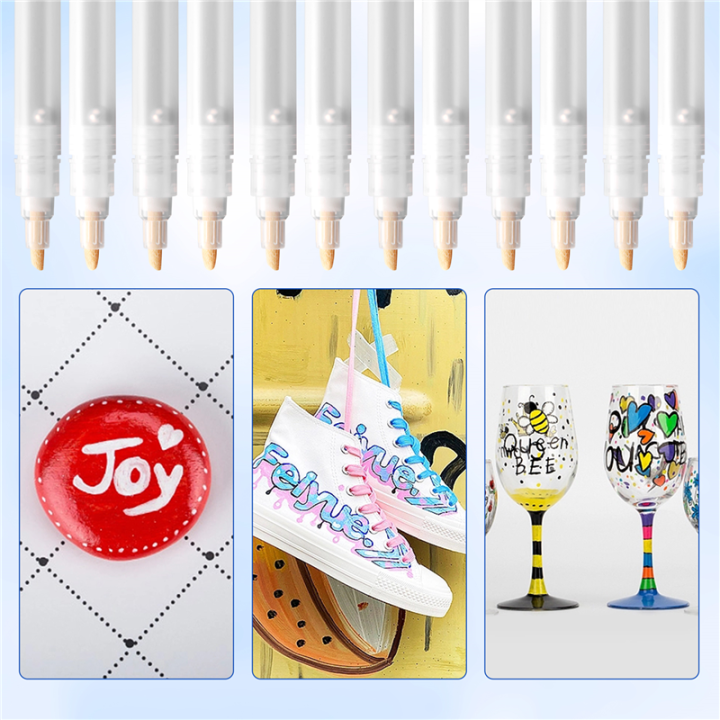 12%20Pack%206/3%20mm%20Empty%20Fillable%20Blank%20Paint%20Touch%20Up%20Pen%20Markers%20Round%20-%20Image%206