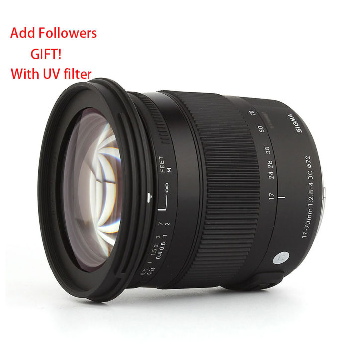 Sigma 17-70mm F2.8-4 DC MACRO OS HSM Contemporary Montura Canon De Segunda Mano
