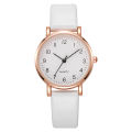 White Diamond Bracelet Watch Luxury Women's Jewelry Wristwatch Elegant Timepiece. 