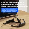 Video Smart Glasses Camera 4K Ultra Photo Bluetooth Call Play Music&Calling Sunglasses For Outdoor Sports And Business Recording.