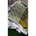 Joypuri Ari Work Unstitched Shalwar Kameez 3 Piece Dress. 