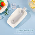 1/3Pcs Ice Cream Scoop Long Handle Ice Machine Shovel Space Saving Refrigerator Ice Scoop Portable Rice Scoop Anti Rust Food Shovel. 