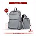 2p Combo Offer New Laptop Backpack Waterproof leather Bag.