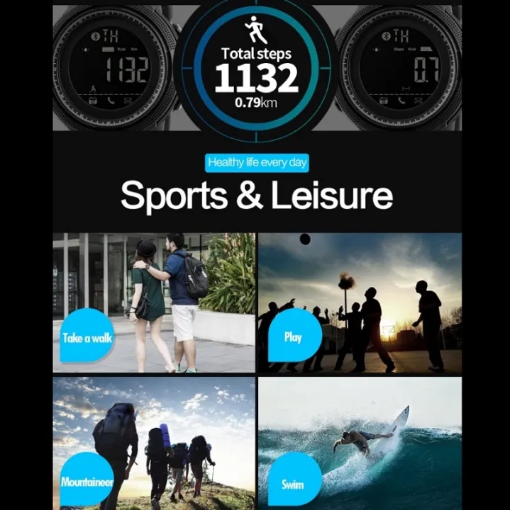 SKMEI%201250%20Men%20Outdoor%20Waterproof%20Sports%20Digital%20Watch%20Multi-Function%20Watch%20-%20Image%205