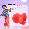 3Pcs Red Clown Nose Honking Squeaking Clown Nose with Elastic Rope for Adults Halloween Cosplay Costume Accessories.