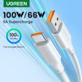 (New) 6A 100W aluminum shell nylon type C fast charger USB cable for Huawei P40/P40 Pro/P40 Pro / P30 pro/P10/P10 pro/P20 // Mate 10/mate 20 pro/mate 30/V10/V20 supercharge USB C cable. 