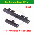 Ready Now- For Google Pixel 7 Pro External Side Buttons Power On Off + Volume Control Button Outside Side Keys Compatible Replacement Parts.