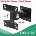 LED/LCD TV Monitor Wall Mount 14”-24”.