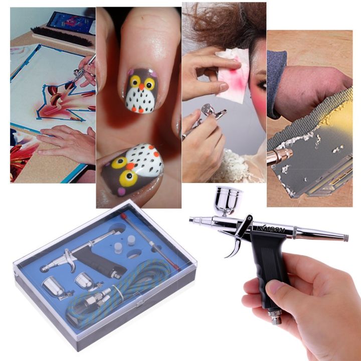Professional%20Double%20Action%20Pis-tol%20Trigger%20Airbrush%20Set%20with%20Hose%203%20Tips%202%20Cups%20for%20Art%20Painting%20Tat-too%20Manicure%20Spray%20Model%20Air%20Brush%20Nail%20Tool%20-%20Image%204