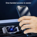 CYSITT D7 Mini Automatic Locking Phone Stand - Silver. 
