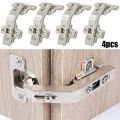 4pc 135 Degree Kitchen Cabinet Folding Hinge Corner Combination Cupboard For Cabinet Doors, Wardrobe, TV Cabinets Bookcases. 