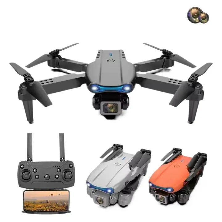 FLH%20E99%20Pro%20Dual%20Camera%20Dual%20Battery%20Folding%20Camera%20Wifi%20Cam%20app%20Operator%20Drone%20-%20Image%203
