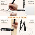 Multifunctional Scribe Tool, Construction Pencils , Carpentry Tools. 