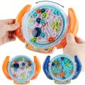 Creative 3D Puzzle Funny Gear Labyrinth Disk Gear Balance Ball Maze Wheel Dish IQ Puzzle Educational ABS Toys For Kids.