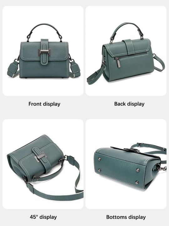 Zency%20Genuine%20Leather%20Top-handle%20Bag%20For%20Women%20Simple%20Fashion%20Envelope%20Bags%20Luxury%20Designer%20Shoulder%20Handbag%20Small%20Crossbody%20New%20-%20Image%204