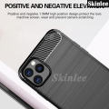 Phone Case for Samsung Galaxy A25 Back Cover Soft Phone Cover Brushed Carbon Fiber Texture Cover Cases Casing Hp for Samsung A25 Cover Cases Wire Drawing Back Cover.