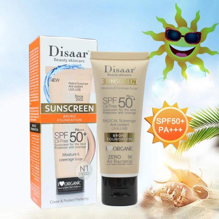 DISAAR%20BEAUTY%20Sunscreen%20Foundation%20Face%20Cream%20Body%20Skin%20Protection%20Anti-Aging%20Oil%20Control%20Moisturizing%20Care%20Removes%20Peeling%20PA+++%20SPF%2050+%20-%2040G%20-%20Image%207