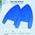 Outtobe Float Kickboard A Shape EVA Swimming Board Floating Plate Back Pool Training Safety Aid Tools For Ad ult & Chi ld Training Learn Swimming Floating Plate For Child ren Safe Summer Water Floating Plate. 