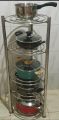 Kitchen pot rack SKB are original stainless steel food grade materials SUS 304..