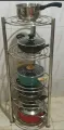 Kitchen pot rack SKB are original stainless steel food grade materials SUS 304..