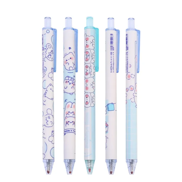 Cute%20Cartoon%20Sky%20Blue%20Pattern%20Press%20Pen%200.5mm%20Black%20Gel%20Pens%20School%20Office%20Writing%20Stationery%20Supplies%20-%20Image%209