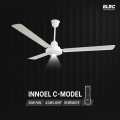 INNOEL C-MODEL BLDC Ceiling Fan | Energy Efficient Fan with LED Light | 56 Inch | 1400 mm | 5 Years Warranty | Free Delivery.