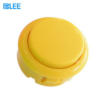Yellow - 30mm Small Circular Arcade Button