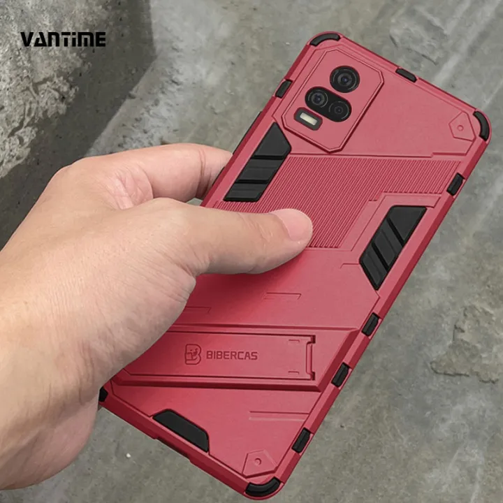 Vantime%20for%20Vivo%20V21e%20Case%20Kickstand%20Ultra%20Thin%20Shockproof%20Matte%20Back%20Cover%20-%20Image%202