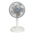 JYSUPER JY-2218 Rechargeable Table Fan Portable Mini Moving Fan Adjustable Fan DC Table Fan. 