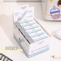 Double-ended Eraser Can Erase Pen Gel Pen Ballpoint Pen Student Stationery Writing Exam Scrub Eraser. 