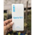 For Sony Xperia 10 ii Shockproof transparent liquid crystal long time use soft premium protective back cover ( xperia 10 Mark 2 ).