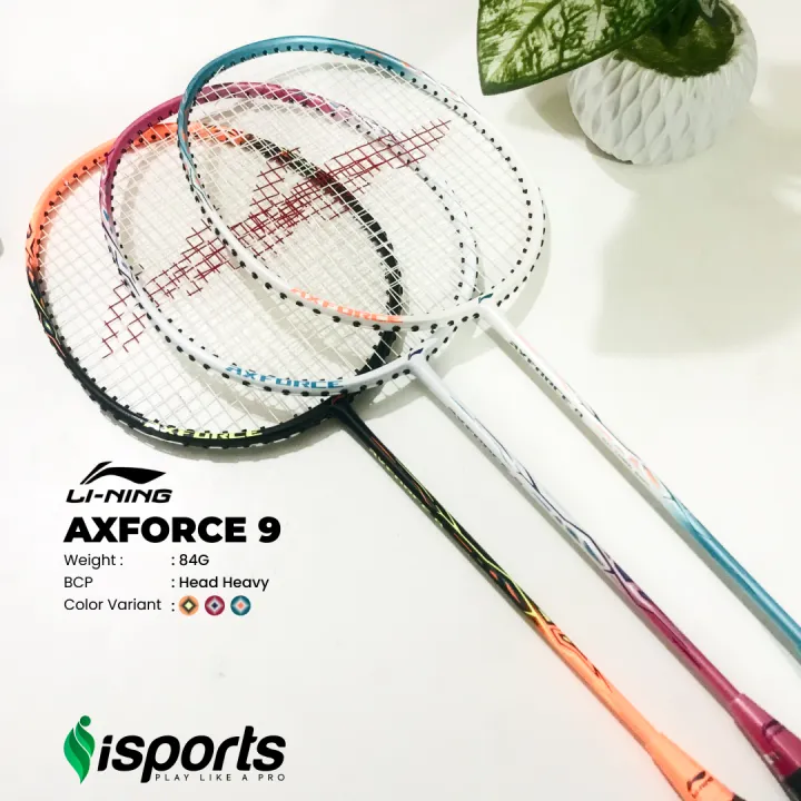 Malaysia%20Imported%20Li-Ling%20AxForce%209%20Unstrung%20Badminton%20Smash%20Racket-%20iSports%20-%20Image%204