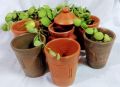 Clay Dinner set 36 pieces dinner set Pura matir plate cup mug jug curry bowl. 