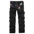 Large Size 40 42 44 New Men Fashion Military Style Multicket Cargo Pants Casual Straight Long Baggy Overalls Trousers. 