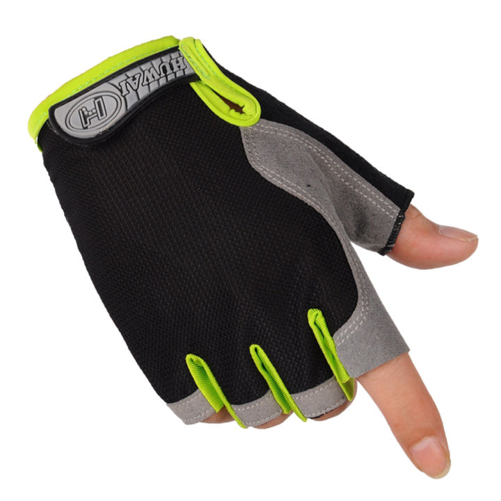 1Pair%20Bicycle%20Mountain%20Bike%20Lightweight%20Yoga%20Training%20Non-slip%20Half-finger%20Glove%20-%20Image%203