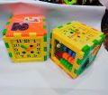 Kids Child Plastic Cube Shape Puzzle Building Blocks Matching Game Baby Developmental toy.