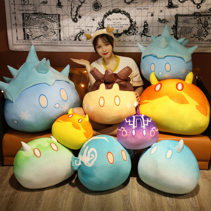Happy%20Night%2035-45cm%20Kawaii%20Genshin%20Impact%20Slime%20Game%20Plush%20Toy%20Stuffed%20Cartoon%20Geo%20Cryo%20Baby%20Sleeping%20Pillow%20Cute%20Gift%20Girl%20Kid%20Room%20Decor%20-%20Image%203