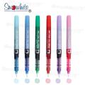 Snowhite Pvn-159 Free Liquid Ink Roller Pen with Needle Quick-Drying Ink.